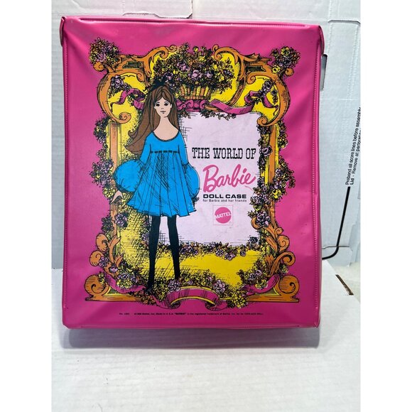 Barbie the World of Barbie hot pink Case Mattel - Picture 3 of 4